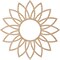 Ekena Millwork Daisy Wood Fretwork Pierced Ceiling Medallion, Alder, 20"OD x 7"ID x 1/4"T CMWP20X20X0250DAAL - alternate 3